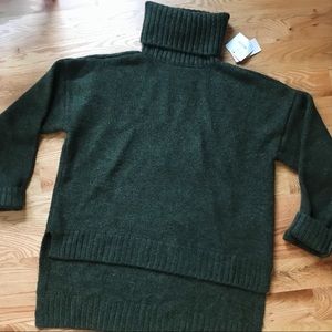 ASOS high low, oversized, turtle neck